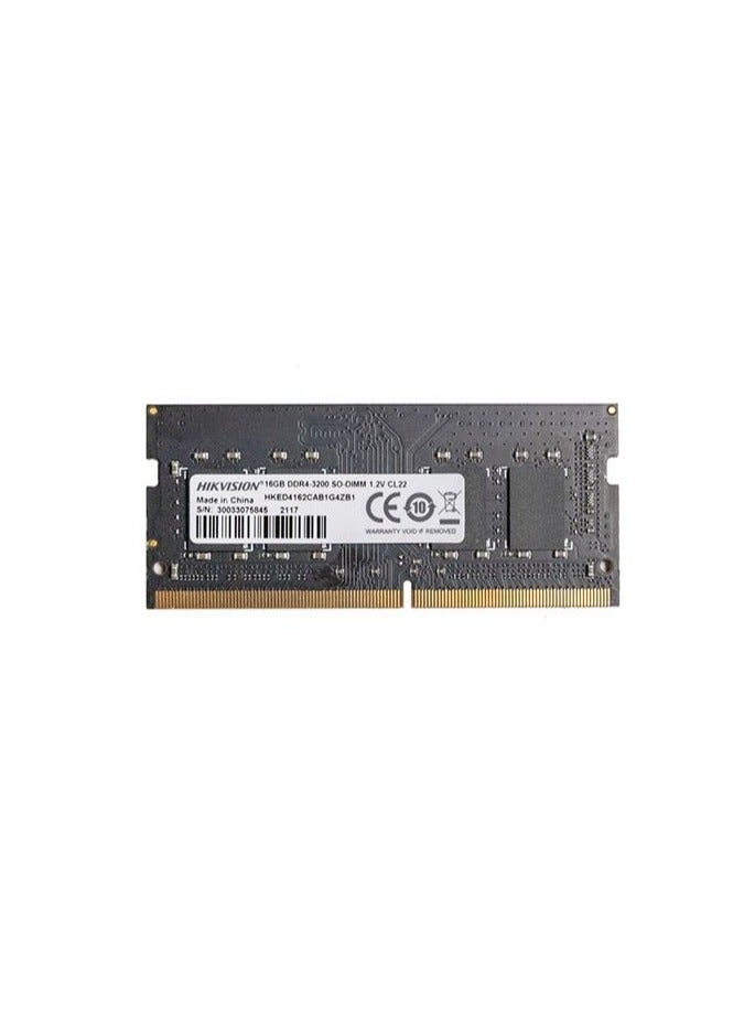 HIKVISION 16GB DDR4 SO-DIMM 3200MHz Laptop RAM  - Image 1