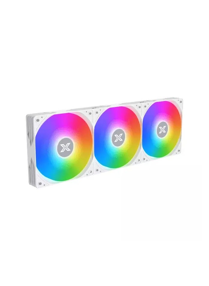 Xigmatek - Fenix ARGB 360mm CPU Liquid Cooler > White - Image 1