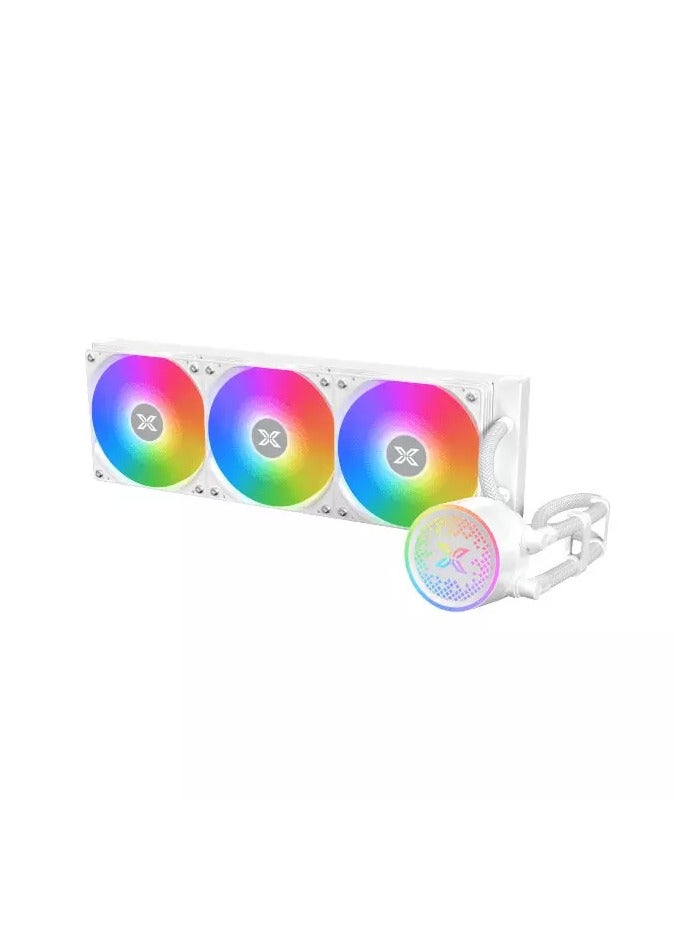 Xigmatek - Fenix ARGB 360mm CPU Liquid Cooler > White - Image 1