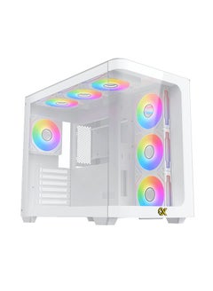 Xigmatek Pano Arctic 7 FAN Case White  - Image 1
