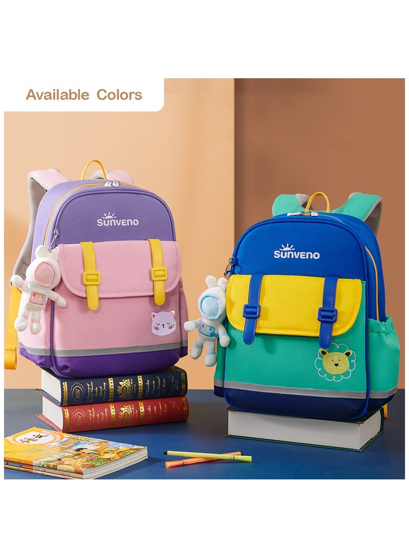 School Backpack 16 Inches - Purple - pnsku/N70096147V/45/_/1722245519/563f04f1-ed10-4df3-aba1-a15c3afeecea