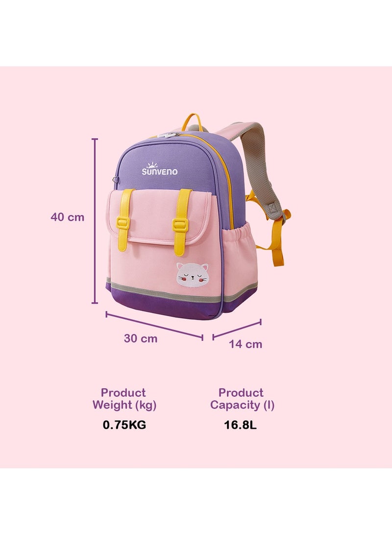 School Backpack 16 Inches - Purple - pnsku/N70096147V/45/_/1722245520/121f3747-6d6d-4c31-bf97-9e9177bae3cc