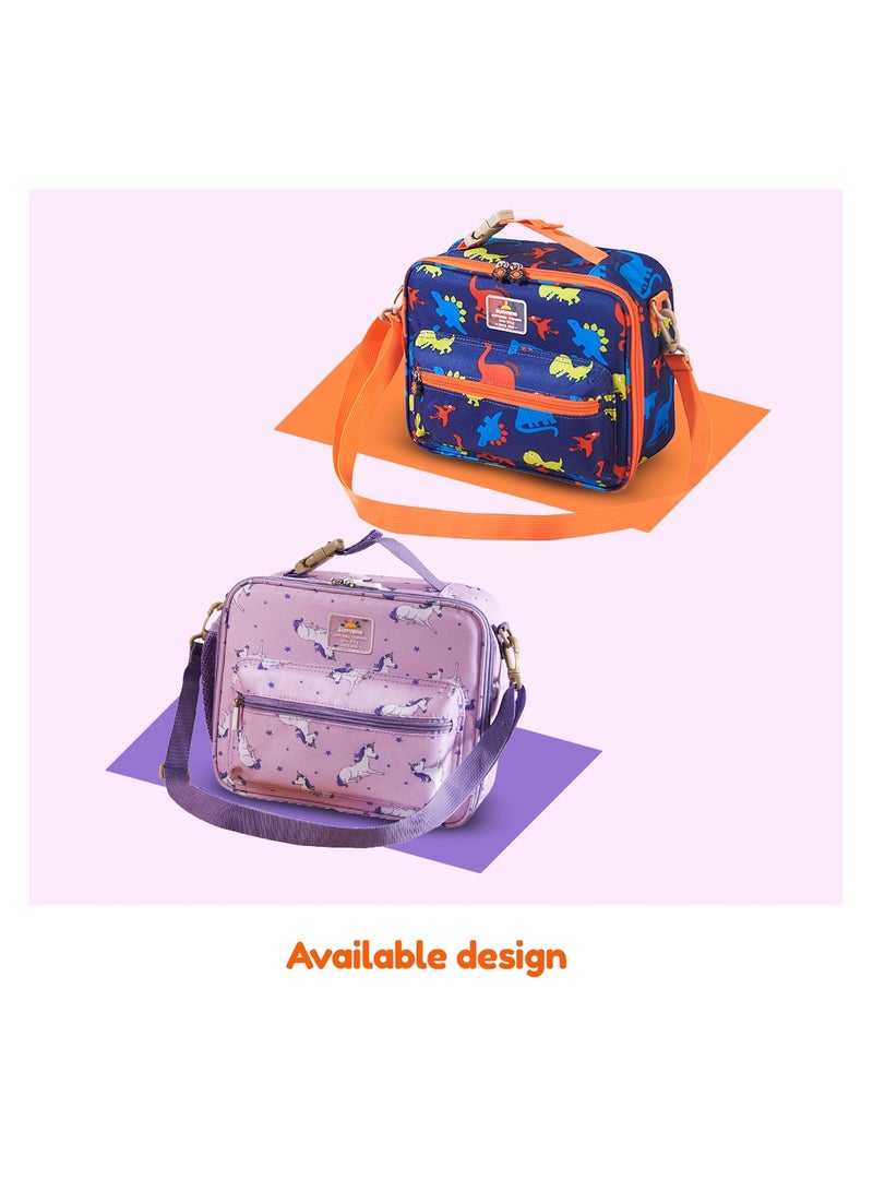 Lunch Bag With Shoulder Strap - Unicorn Purple - pnsku/N70096148V/45/_/1722245507/64f1843e-f4eb-4dbc-ab06-66e8f12d7cb2