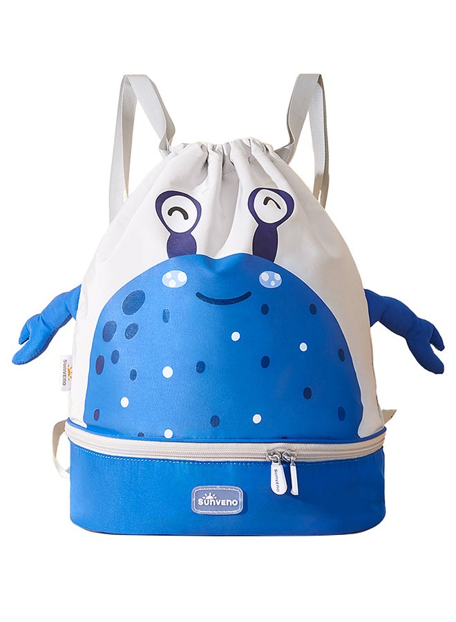 Sunveno Sling 3D School/Swimming Bag With Shoe Compartment - Blue  - Image 1