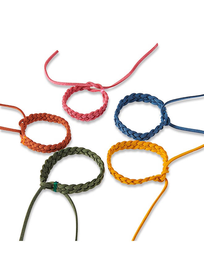 صنفينو - Pack Of 5 Mosquito Repellent Knitted Bracelet - Image 1