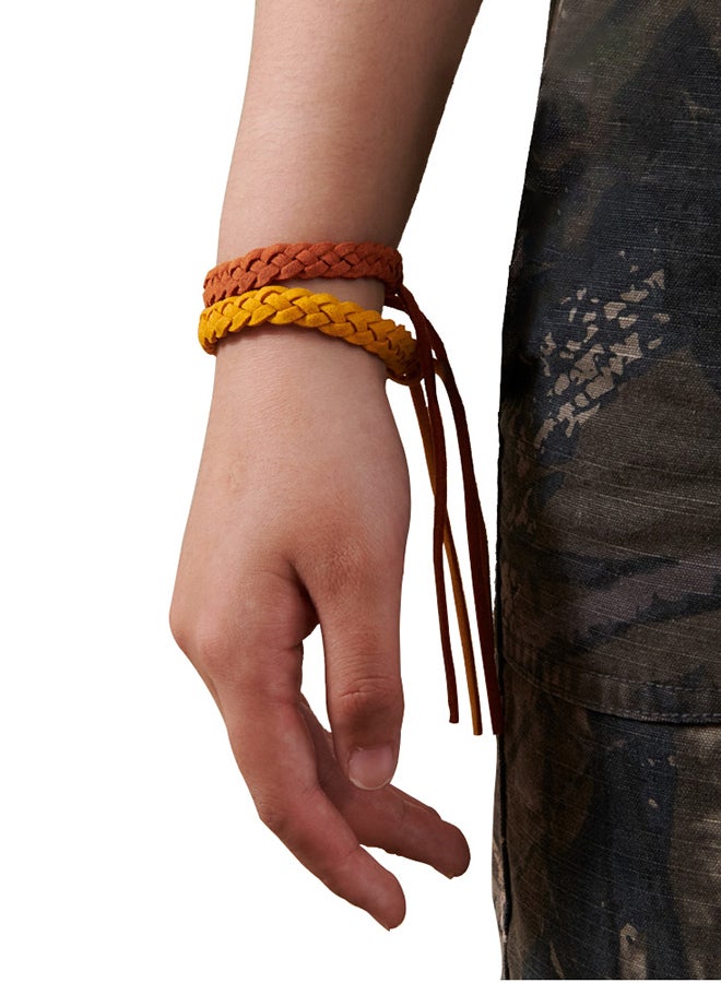 صنفينو - Pack Of 5 Mosquito Repellent Knitted Bracelet - Image 1