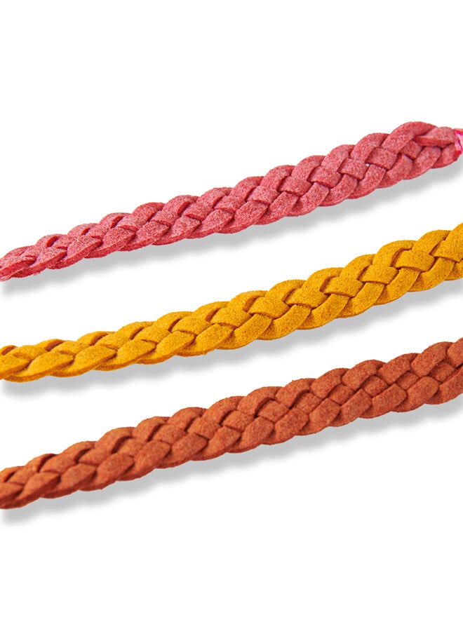 صنفينو - Pack Of 5 Mosquito Repellent Knitted Bracelet - Image 1
