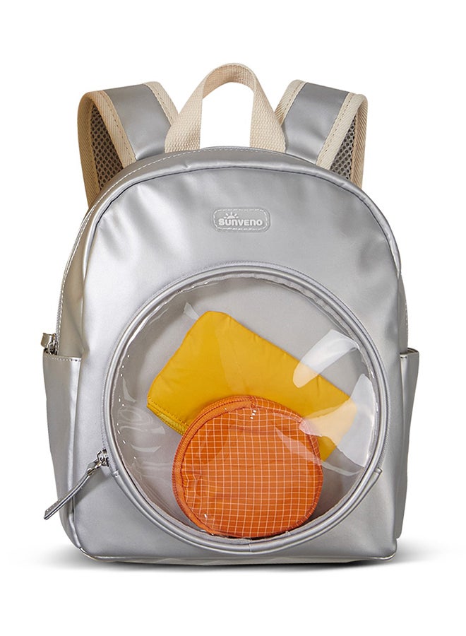 صنفينو حقيبة ظهر للأطفال 11 بوصة - فضي - Image 1