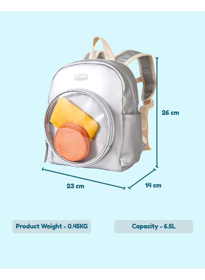صنفينو حقيبة ظهر للأطفال 11 بوصة - فضي - Image 5