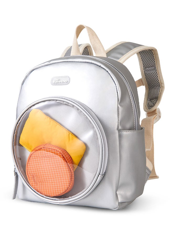صنفينو حقيبة ظهر للأطفال 11 بوصة - فضي - Image 3