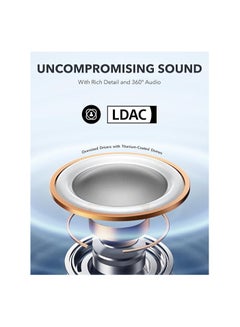 Soundcore Anker AeroFit Pro Open-Ear Headphones, Ultra Comfort, Secure Fit, Ergonomic Design, Rich Sound with LDAC, Bluetooth 5.3, IPX5 Water-Resistant, 46H Playtime White  - Image 4