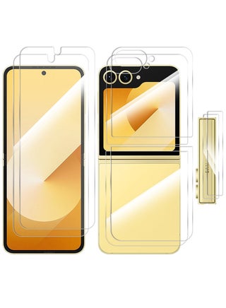 (for Samsung Galaxy Z Flip 6 ) 2 Pack Screen Protector Transparent PET Soft Protective High Sensitivity Clear HD Screen Protector Clear - pnsku/N70096201V/45/_/1722313874/f1cc11ce-9109-4258-aff6-813988ef0ca3