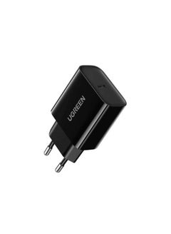 Ugreen Fast Charging Power Adapter with PD 20W EU Black  - Image 1