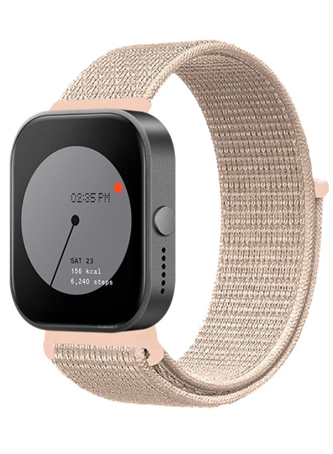 MARGOUN (Nothing Watch Pro 22mm) Nylon Strap,Quick Release Bands for Women Men Sport Wristband Strap Rose Gold - Image 1