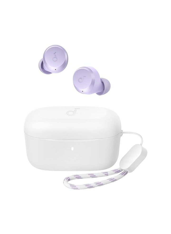Soundcore - A20i True Wireless Earbuds, Bluetooth 5.3, App, Customized Sound, 28H Long Playtime, Water-Resistant, 2 Mics for Al Clear Calls, Single Earbud Mode, Portable Design Purple - Image 1