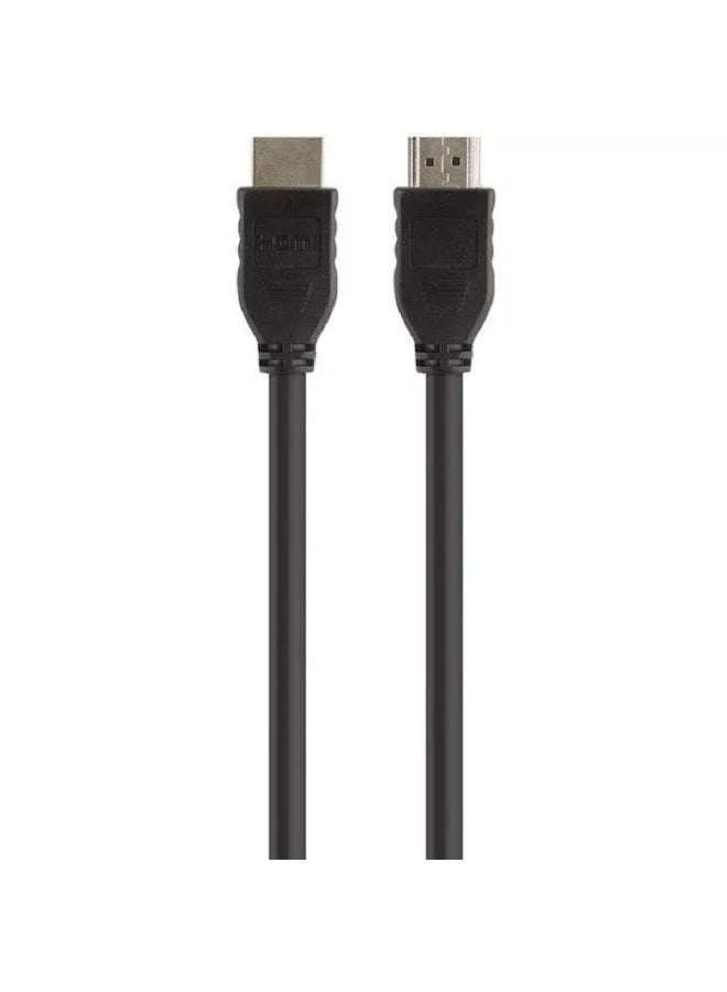 belkin 3D Compatible 120Hz Refresh Rate HDMI to HDMI Digital Audio Video Cable Black 1.5 m BKN-F3Y017BT1.5MBLK Black - Image 2