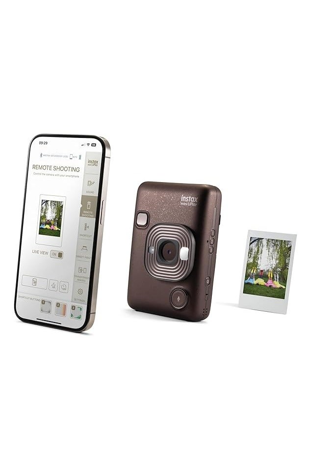 Instax Mini Liplay Hybrid Instant Camera - Deep Bronze - pnsku/N70096272V/45/_/1722315849/89875403-c464-47c6-9d01-b85a4d358656