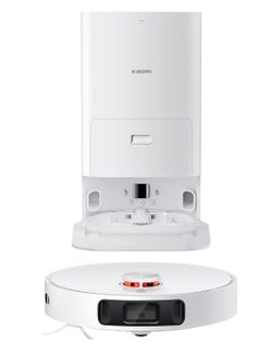 Xiaomi Robot Vacuum+X10 With Smart All-in-One Cleaning Station Recognize Advanced Barriers AI 3D Powerful Suction 4000 Pascal, High Speed Rotation 3 White Water Volume Settings 2500 mW ‎B101GL White  - Image 3