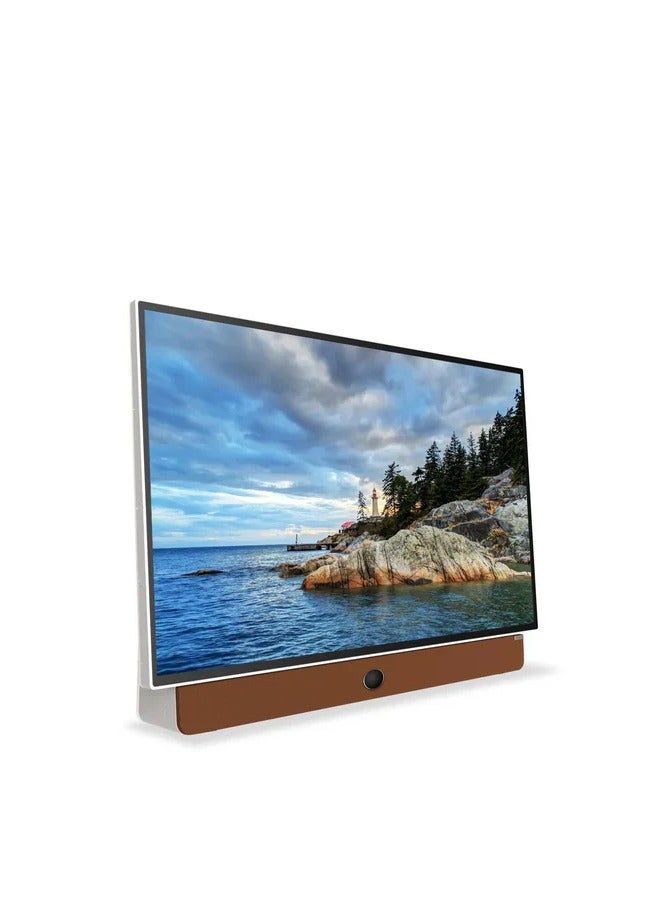 Skyworth 24" FHD, Lifestyle Smart TV, HDMI,USB,60Hz,Built-in upto 3 Hrs Battery,(Google TV) 24LP60G White  - Image 1