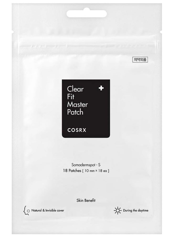 Clear Fit Master Patch (18 Patches) + Cosrx BHA Blackhead Power Liquid 100ml - Image 2