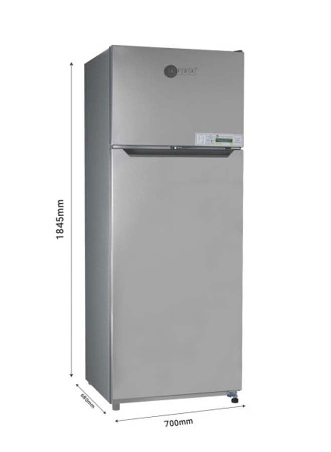 عفرا Double Door Frost-Free Refrigerator with Inverter & Multi-Flow Cooling | 600L Gross Capacity (392L Fridge / 106L Freezer) | LED Light,  Handle & Lock, Low Noise | Model AF-4980RFSS | Silver | 2-Year Warranty 180 W AF-4980RFSS Silver  - Image 2