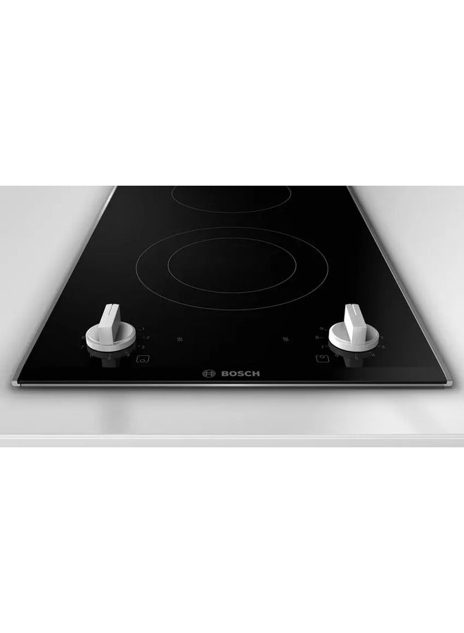 بوش Series 2 Domino Ceramic Electric Hob 30 cm Black PKF375CA2E Black - Image 2