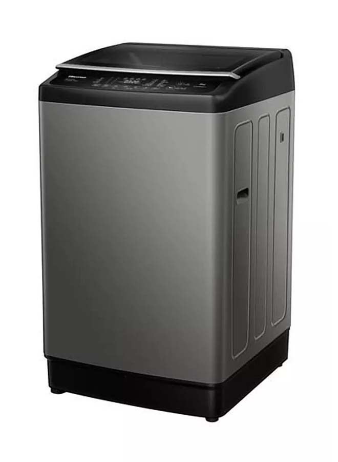 هايسنس Top load Washing Machine 8KG Inverter Titanium Grey 261 kW WT5J8022DT1 Grey  - Image 3