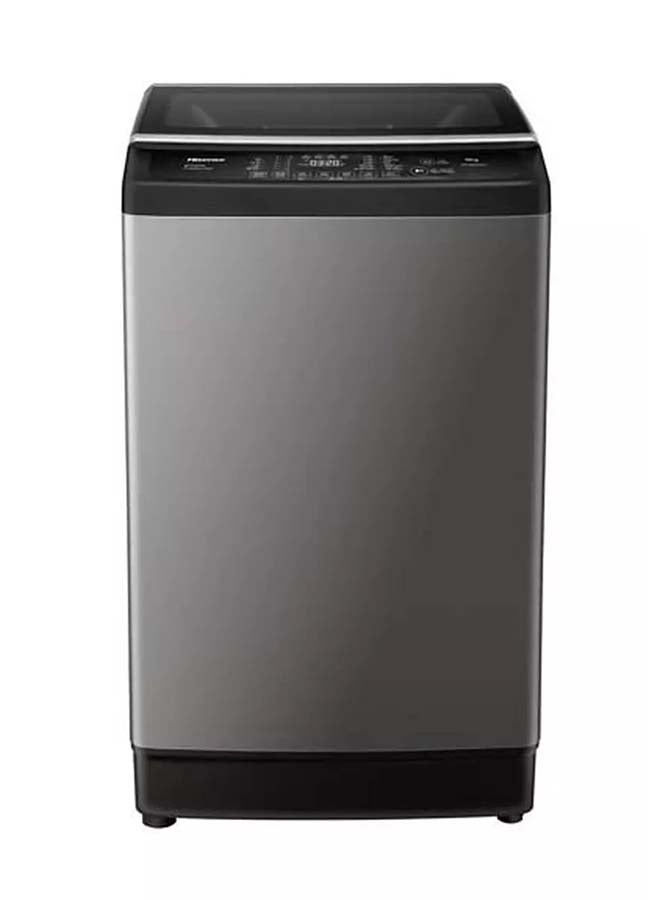 هايسنس Top load Washing Machine 8KG Inverter Titanium Grey 261 kW WT5J8022DT1 Grey  - Image 1