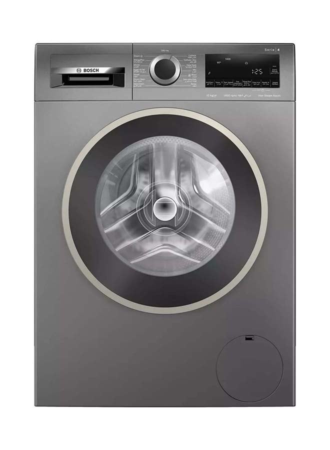 BOSCH - Front Load Washing Machine Series 4 10kg 173 W WGA254ZRSA Grey - Image 1