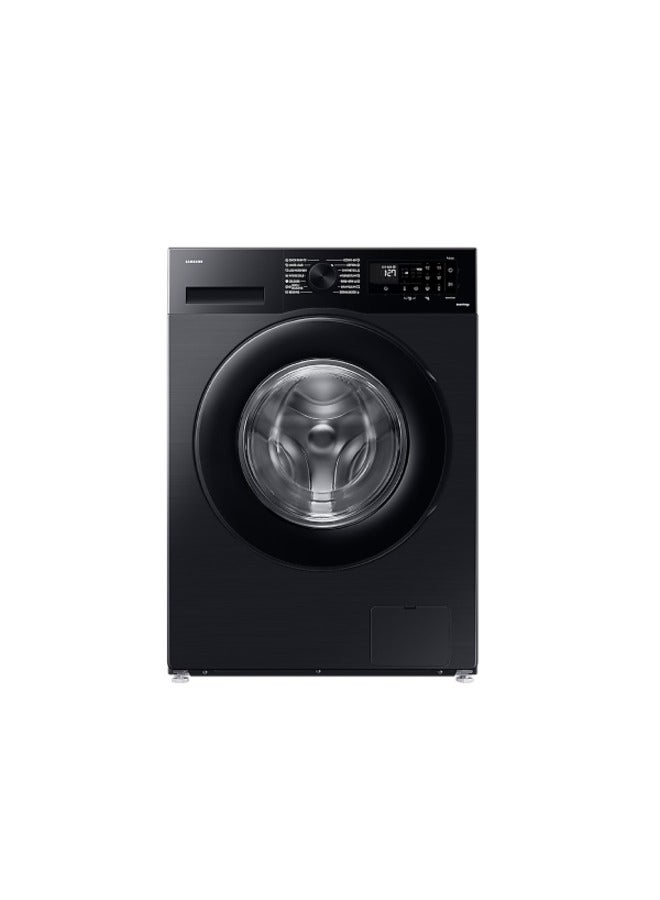 Samsung Front Load Washer 9KG Hygiene Steam WIFI Black Caviar 130 kW WW90CGC04DABYL Black - Image 1