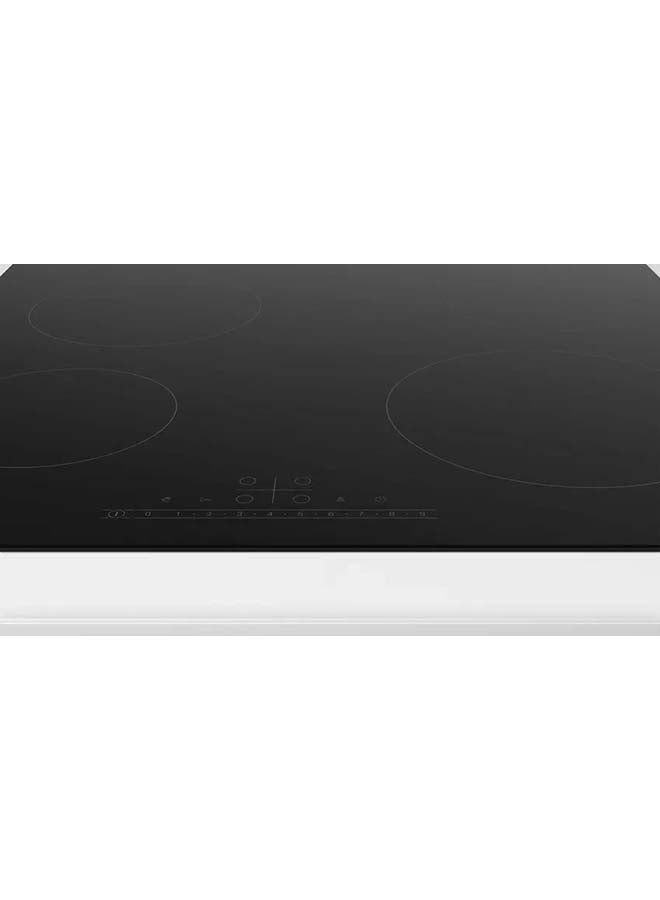 BOSCH Series 6 Electric Ceramic Glass Hob 60cm 4 Burners Black Touch Control PKE611FB2M Black - Image 4