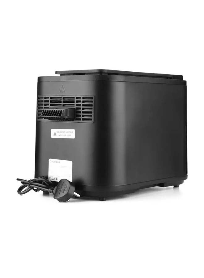 nutricook - Slim XL Digital Air Fryer Plastic Body 7.6 L 1700 W NC-AFS200 Black - Image 1