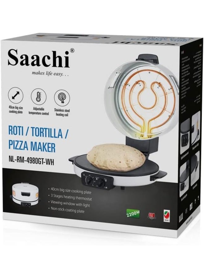 ساتشي ماكينة خبز روتي/تورتيلا/بيتزا بقطر 40 سم - Image 4
