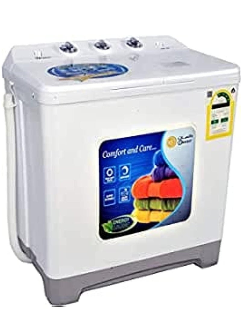 Dansat Twin Tub Washing Machine 5 kg DW050DW White 