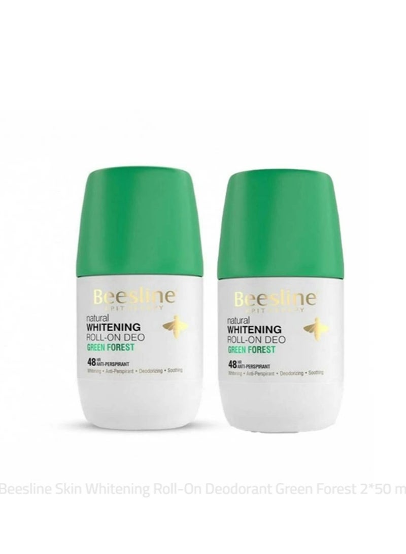 بيزلين مزيل العرق رول أون لتفتيح البشرة غابة خضراء - Image 2