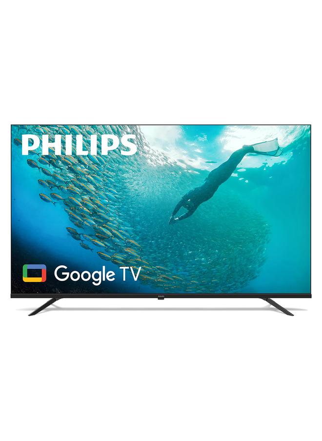 Philips 75 Inch 4K Ultra HD Smart Google TV with Hands-Free Voice Control Dolby Vision Atmos HDR10 with built-in Google Assistant (2024 Model) 75PUT7129/56 Black 75PUT7129/56 Black - Image 1