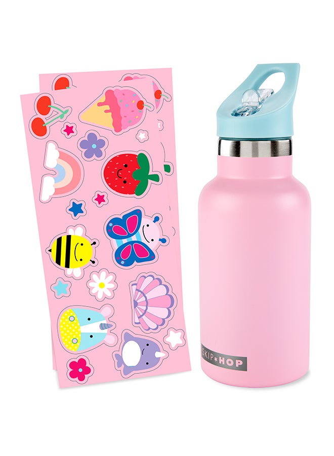 Skip Hop SS Canteen Bottle - Pink - Image 1