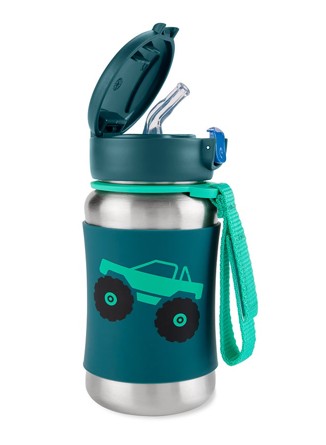 Spark Style SS Straw Bottle - Truck