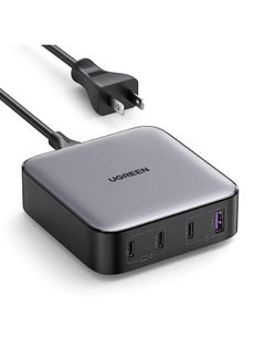 Ugreen UGREEN Nexode USB C Charger 100W GaN Desktop Charger 4 Ports Laptop Adapter GREY  - Image 1
