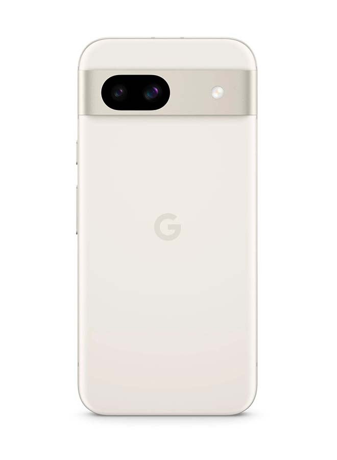 Google - Pixel 8A Dual SIM Porcelain 8GB RAM 128GB 5G - International Version - Image 1