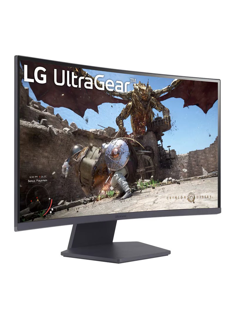 LG 27 inch UltraGear QHD 1000R Curved Gaming Monitor, 180Hz Refresh Rate, 1ms Response Time, AMD FreeSync, HDR10, Up to sRGB 99%, 3-side Virtually Borderless Design | 27GS60QC-B Black - Image 4