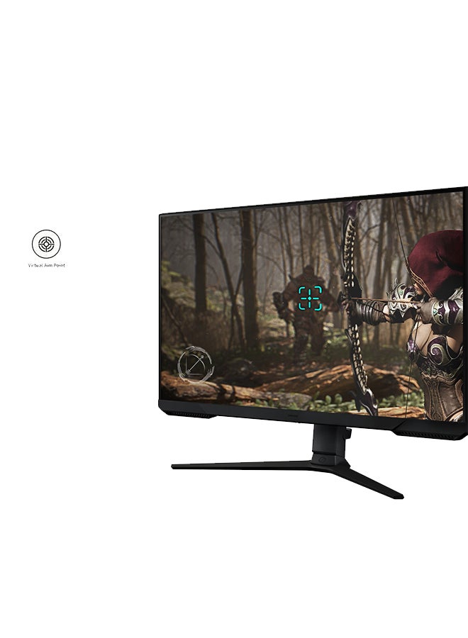Samsung - 24 inch Odyssey G3 G30D Gaming Monitor (1920x1080) FHD With 180Hz Refresh Rate, 1ms Response Time, Virtual Aim point, Black Equalizer, Eye Saver Mode, 3 side borderless, x2 HDMI & AMD FreeSync, HAS(Tilt, Swivel, Pivot) | LS24DG302EMXUE Black - Image 1