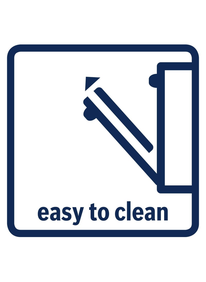 BOSCH Series 4 Built-In Electric Oven 90 cm 112 l With Grill, Digital Stainless Steel, Made in Italy - VBD554FS0 VBD554FS0 Black*Silver - Image 5