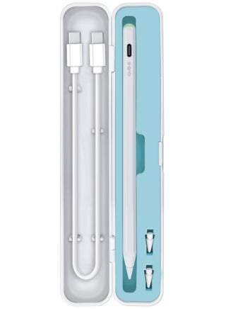 Bluetooth Stylus Pencil For iPad With Multifunctional Button,12-hour Battery Life, Palm Rejection, Tilt Recognition, Magnetic Charging, USB-C Port, 1-Year Standby Time,Replaceable Nib, Quill-3 White - pnsku/N70096483V/45/_/1722328285/12b87107-9caf-4f3e-bacc-f7504ddaf7d7