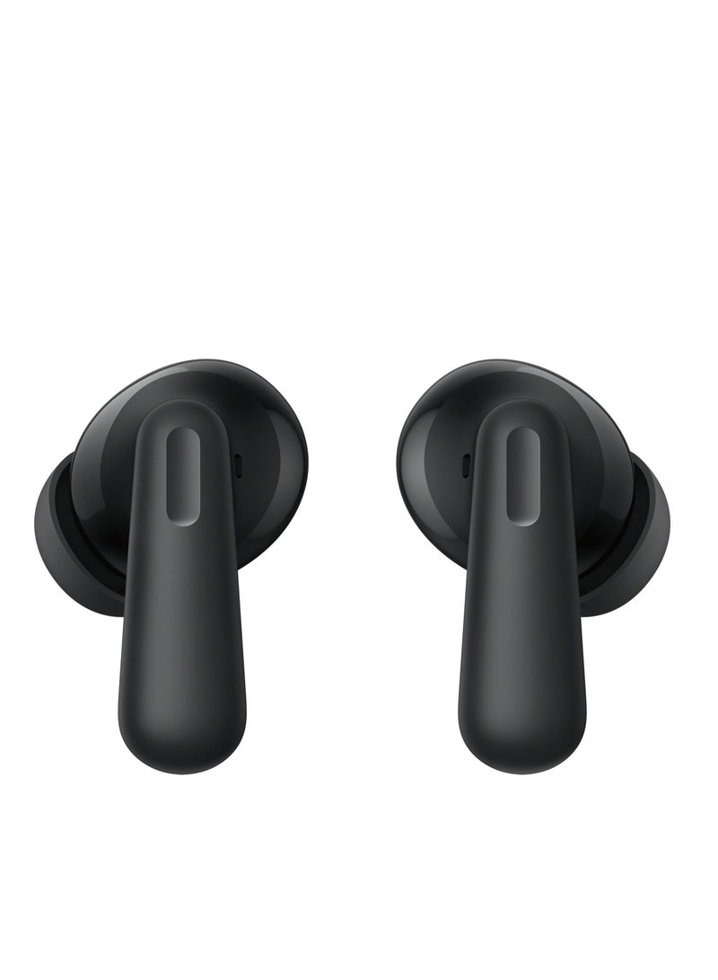 OPPO - Enco Air4 Pro True Wireless Noise Cancelling Earbuds ETEA1 Black - Image 1