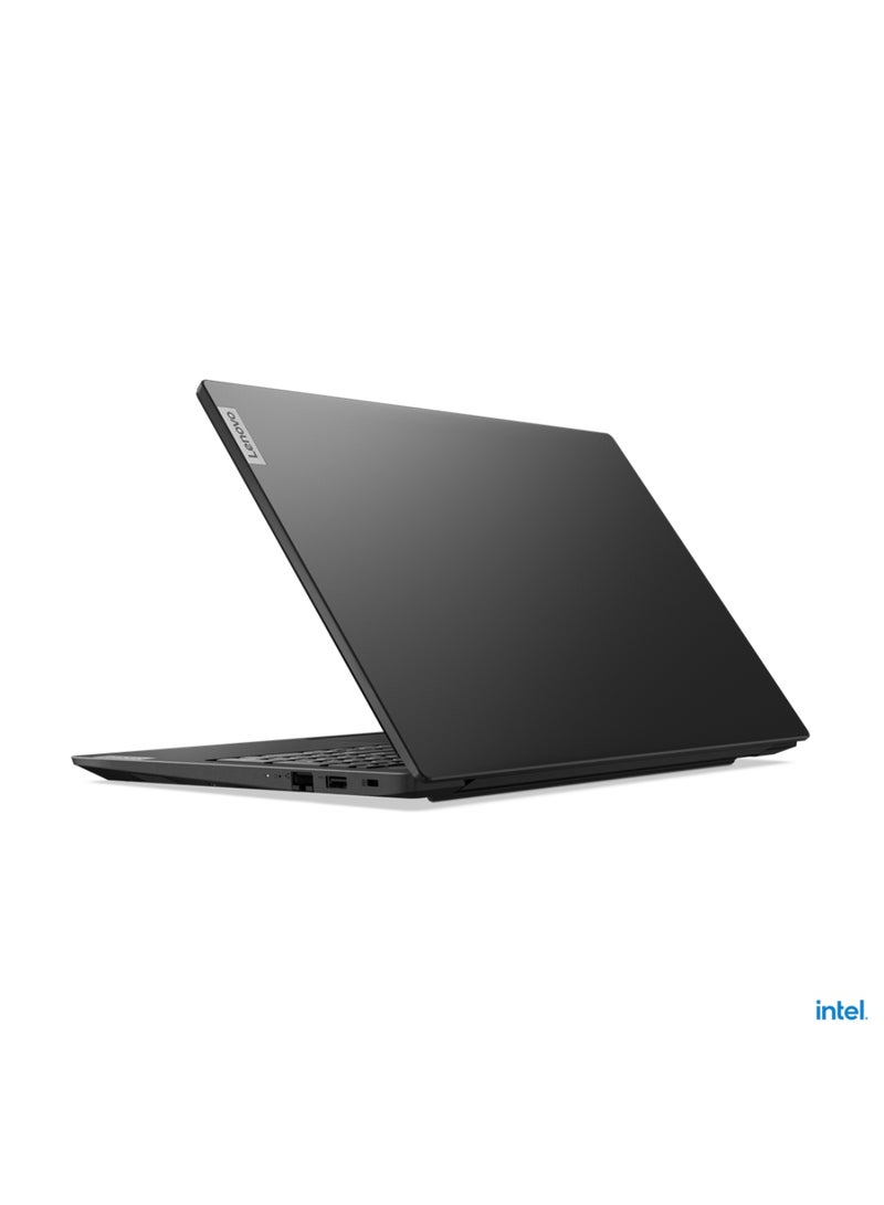 Lenovo - V15 G2 IJL Laptop With 15.6-Inch Display,  Celeron N4500 Processor/8GB RAM/256GB SSD/Intel UHD Graphics/DOS(Without Windows) English/Arabic Black - Image 1
