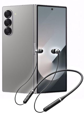 (لهاتف Samsung Galaxy Z Fold 6) سماعات رأس لاسلكية بلوتوث V5.0 IPX5 مقاومة للماء وسماعات أذن رياضية بشريط رقبة مغناطيسي مع ميكروفون - pnsku/N70096510V/45/_/1722330194/ac072e80-8b35-4491-aea8-29c394109558