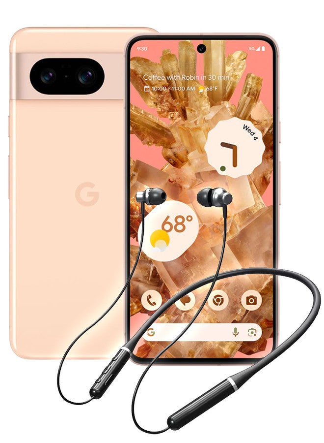 Lenovo (for Google Pixel 8) Wireless Headphones Bluetooth V5.0 IPX5 Waterproof Magnetic Neckband Sport Earphones with Mic Black - Image 1