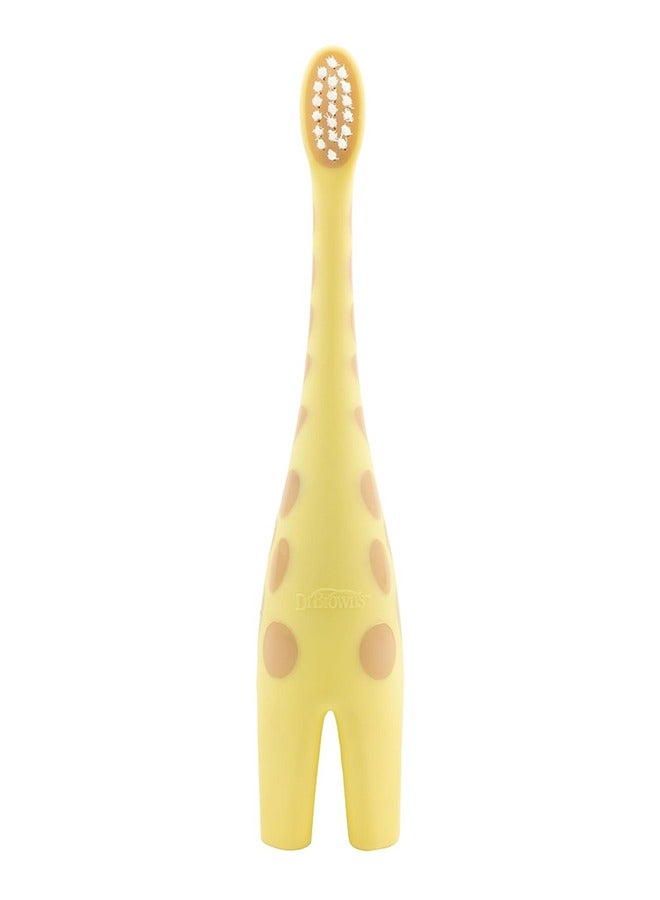 Dr. Brown’s Pack Of 1 Infant-To-Toddler Toothbrush - Giraffe - Image 2