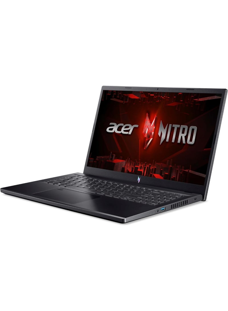Acer Nitro V ANV15 Gaming Laptop With 15.6-Inch Display, Core i7-13620H Processor/16GB RAM/1TB SSD/8GB NVIDIA GeForce RTX 4060 Graphics Card/Windows 11 Home English/Arabic Black  - Image 2